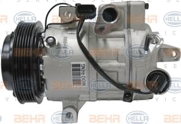 HELLA 8FK 351 001-291 Компрессор, кондиционер для KIA (Киа) HELLA 8FK 351 001-291 Компрессор, кондиционер для KIA (Киа)