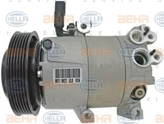 HELLA 8FK 351 001-351 Компрессор, кондиционер для KIA (Киа) HELLA 8FK 351 001-351 Компрессор, кондиционер для KIA (Киа)