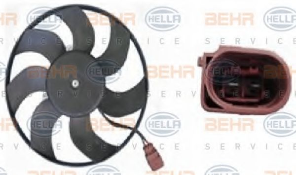HELLA 8EW 351 039-181 Вентилятор, охлаждение двигателя для VOLKSWAGEN VENTO V (Фольксваген Венто 5) HELLA 8EW 351 039-181 Вентилятор, охлаждение двигателя для VOLKSWAGEN VENTO V (Фольксваген Венто 5)