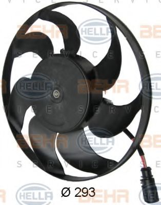 HELLA 8EW 351 040-391 Вентилятор, охлаждение двигателя для VOLKSWAGEN VENTO V (Фольксваген Венто 5) HELLA 8EW 351 040-391 Вентилятор, охлаждение двигателя для VOLKSWAGEN VENTO V (Фольксваген Венто 5)