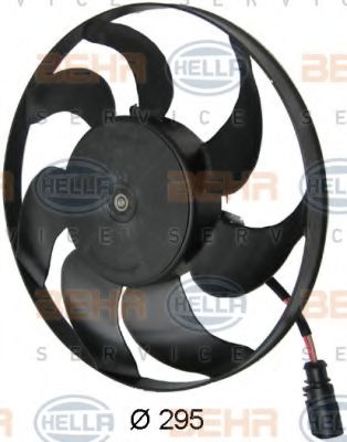 HELLA 8EW 351 040-411 Вентилятор, охлаждение двигателя для VOLKSWAGEN SCIROCCO (Фольксваген Сcироccо) HELLA 8EW 351 040-411 Вентилятор, охлаждение двигателя для VOLKSWAGEN SCIROCCO (Фольксваген Сcироccо)