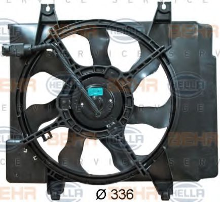 HELLA 8EW 351 041-331 Вентилятор, охлаждение двигателя для KIA PICANTO (Киа Пиканто) HELLA 8EW 351 041-331 Вентилятор, охлаждение двигателя для KIA PICANTO (Киа Пиканто)