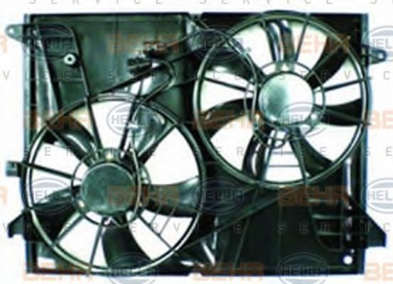HELLA 8EW 351 041-701 Вентилятор, охлаждение двигателя для CHEVROLET CAPTIVA (Шевроле Каптива) HELLA 8EW 351 041-701 Вентилятор, охлаждение двигателя для CHEVROLET CAPTIVA (Шевроле Каптива)