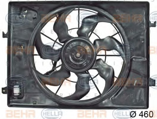HELLA 8EW 351 043-051 Вентилятор, охлаждение двигателя для HYUNDAI TUCSON (Хендай Туксон) HELLA 8EW 351 043-051 Вентилятор, охлаждение двигателя для HYUNDAI TUCSON (Хендай Туксон)