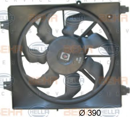 HELLA 8EW 351 043-201 Вентилятор, охлаждение двигателя 