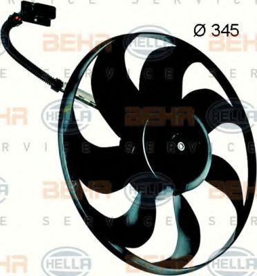 HELLA 8EW 351 043-321 Вентилятор, охлаждение двигателя для AUDI TT (Ауди Тт) HELLA 8EW 351 043-321 Вентилятор, охлаждение двигателя для AUDI TT (Ауди Тт)