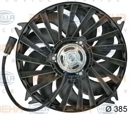 HELLA 8EW 351 043-611 Вентилятор, охлаждение двигателя для PEUGEOT RANCH (Пежо Ранч) HELLA 8EW 351 043-611 Вентилятор, охлаждение двигателя для PEUGEOT RANCH (Пежо Ранч)