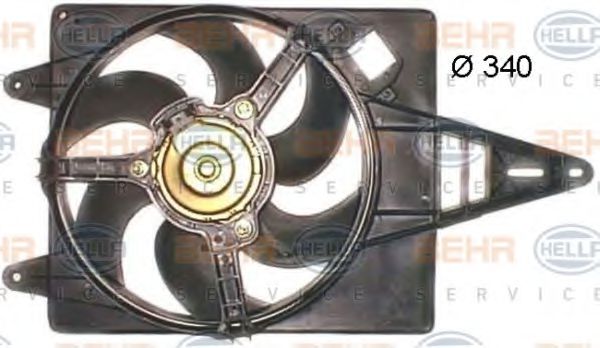 HELLA 8EW 351 043-711 Вентилятор, охлаждение двигателя для FIAT TEMPRA (Фиат Тэмпра) HELLA 8EW 351 043-711 Вентилятор, охлаждение двигателя для FIAT TEMPRA (Фиат Тэмпра)