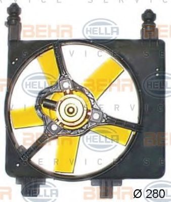 HELLA 8EW 351 044-421 Вентилятор, охлаждение двигателя для FORD FIESTA (Форд Фиэста) HELLA 8EW 351 044-421 Вентилятор, охлаждение двигателя для FORD FIESTA (Форд Фиэста)