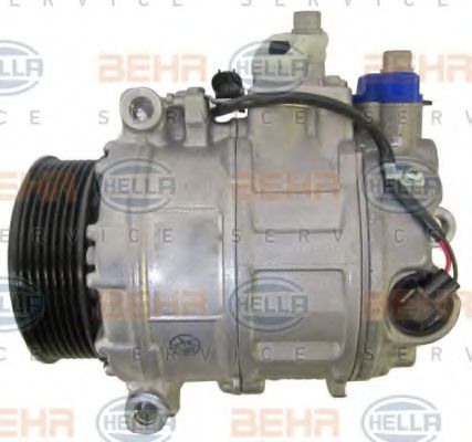 HELLA 8FK 351 105-351 Компрессор, кондиционер для MERCEDES-BENZ GL-CLASS (Мэрcэдэс-бэнз Жл класс)