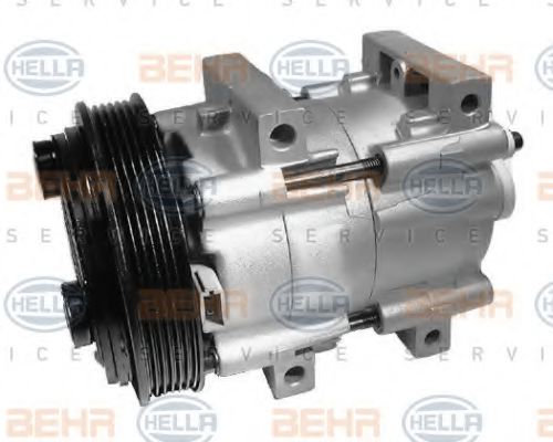 HELLA 8FK 351 113-671 Компрессор, кондиционер для FORD FIESTA (Форд Фиэста) HELLA 8FK 351 113-671 Компрессор, кондиционер для FORD FIESTA (Форд Фиэста)
