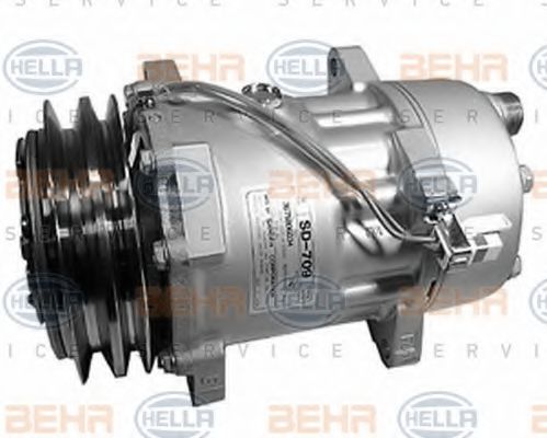 HELLA 8FK 351 119-181 Компрессор, кондиционер для VOLKSWAGEN JETTA II (Фольксваген Жэтта 2) HELLA 8FK 351 119-181 Компрессор, кондиционер для VOLKSWAGEN JETTA II (Фольксваген Жэтта 2)