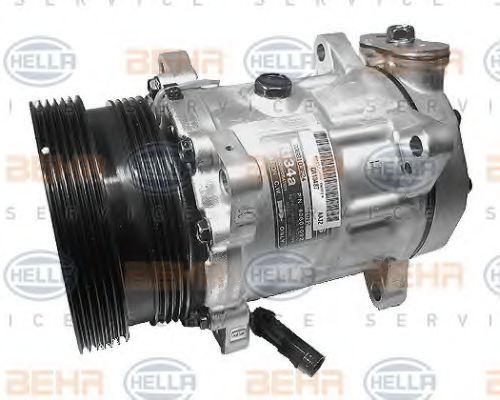 HELLA 8FK 351 127-131 Компрессор, кондиционер для ALFA-ROMEO (Алфа-ромэо) HELLA 8FK 351 127-131 Компрессор, кондиционер для ALFA-ROMEO (Алфа-ромэо)