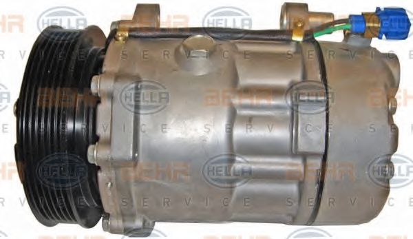 HELLA 8FK 351 127-681 Компрессор, кондиционер для VOLKSWAGEN T4 MULTIVAN (Фольксваген Т4 мултиvан) HELLA 8FK 351 127-681 Компрессор, кондиционер для VOLKSWAGEN T4 MULTIVAN (Фольксваген Т4 мултиvан)