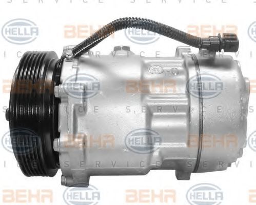 HELLA 8FK 351 127-931 Компрессор, кондиционер для VOLKSWAGEN LT 28-35 II (Фольксваген Лт 28-35 2) HELLA 8FK 351 127-931 Компрессор, кондиционер для VOLKSWAGEN LT 28-35 II (Фольксваген Лт 28-35 2)
