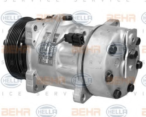 HELLA 8FK 351 132-161 Компрессор, кондиционер для VOLKSWAGEN T4 MULTIVAN (Фольксваген Т4 мултиvан) HELLA 8FK 351 132-161 Компрессор, кондиционер для VOLKSWAGEN T4 MULTIVAN (Фольксваген Т4 мултиvан)