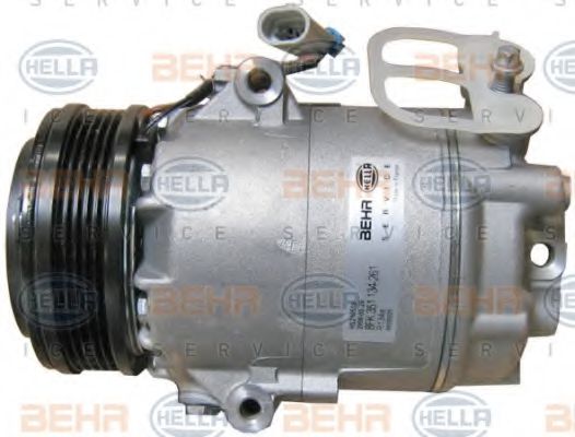 HELLA 8FK 351 134-261 Компрессор, кондиционер для OPEL ASTRA G (Опель Астра г) HELLA 8FK 351 134-261 Компрессор, кондиционер для OPEL ASTRA G (Опель Астра г)
