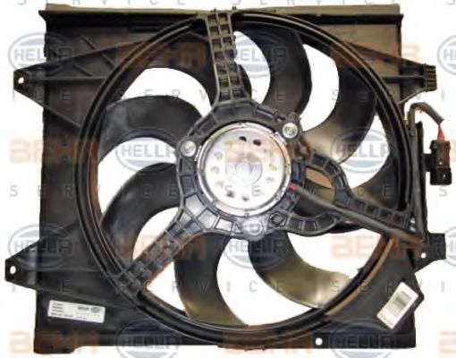 HELLA 8EW 351 149-061 Вентилятор, охлаждение двигателя для FIAT 500 C (Фиат 500 c) HELLA 8EW 351 149-061 Вентилятор, охлаждение двигателя для FIAT 500 C (Фиат 500 c)
