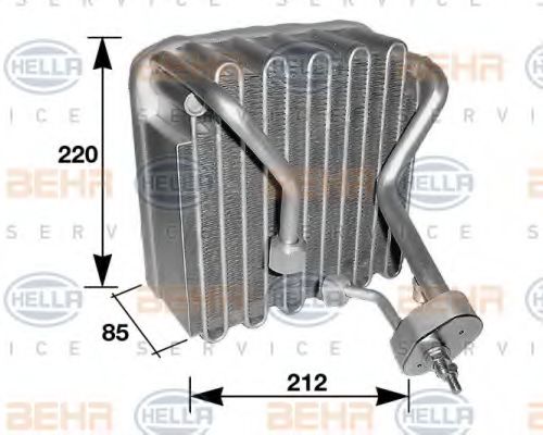 HELLA 8FV 351 210-351 Испаритель, кондиционер для HYUNDAI EXCEL (Хендай Эxcэл) HELLA 8FV 351 210-351 Испаритель, кондиционер для HYUNDAI EXCEL (Хендай Эxcэл)