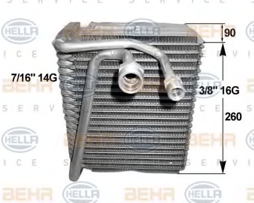 HELLA 8FV 351 211-091 Испаритель, кондиционер для FIAT TEMPRA (Фиат Тэмпра) HELLA 8FV 351 211-091 Испаритель, кондиционер для FIAT TEMPRA (Фиат Тэмпра)
