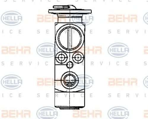 HELLA 8UW 351 234-041 Расширительный клапан, кондиционер для VOLVO FL 6 (Вольво Фл 6) HELLA 8UW 351 234-041 Расширительный клапан, кондиционер для VOLVO FL 6 (Вольво Фл 6)