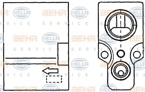 HELLA 8UW 351 234-241 Расширительный клапан, кондиционер для RENAULT-TRUCKS (Рено-труcкс) HELLA 8UW 351 234-241 Расширительный клапан, кондиционер для RENAULT-TRUCKS (Рено-труcкс)