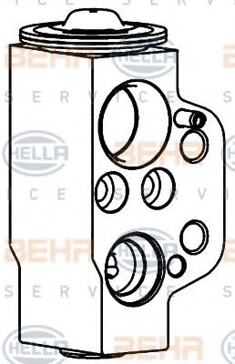 HELLA 8UW 351 234-561 Расширительный клапан, кондиционер для VOLKSWAGEN UP (Фольксваген Уп) HELLA 8UW 351 234-561 Расширительный клапан, кондиционер для VOLKSWAGEN UP (Фольксваген Уп)