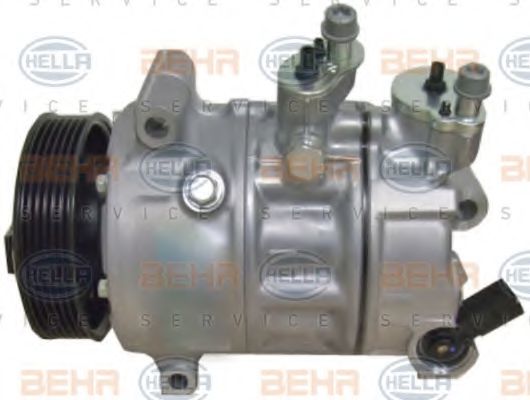 HELLA 8FK 351 316-141 Компрессор, кондиционер для VOLKSWAGEN JETTA I (Фольксваген Жэтта и) HELLA 8FK 351 316-141 Компрессор, кондиционер для VOLKSWAGEN JETTA I (Фольксваген Жэтта и)