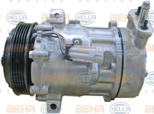 HELLA 8FK 351 316-251 Компрессор, кондиционер для OPEL VECTRA C (Опель Вектра с) HELLA 8FK 351 316-251 Компрессор, кондиционер для OPEL VECTRA C (Опель Вектра с)