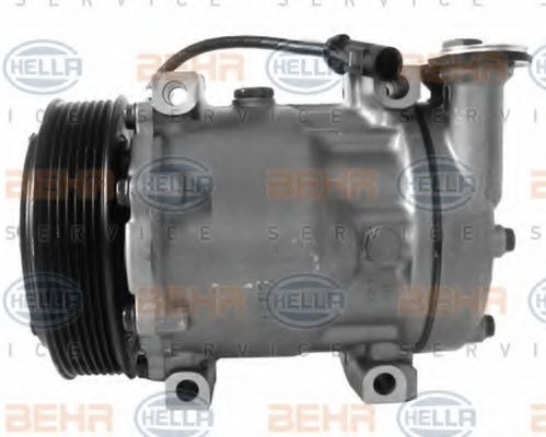 HELLA 8FK 351 316-711 Компрессор, кондиционер 