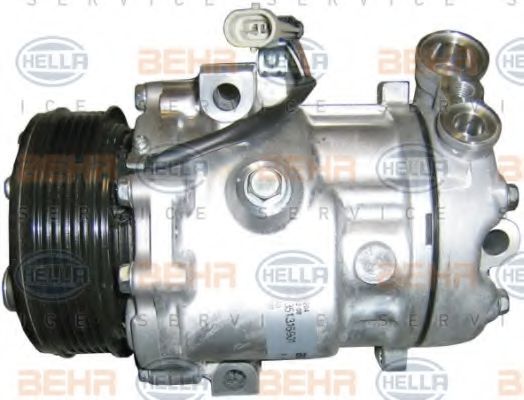 HELLA 8FK 351 316-901 Компрессор, кондиционер 