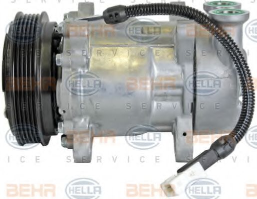 HELLA 8FK 351 316-931 Компрессор, кондиционер 