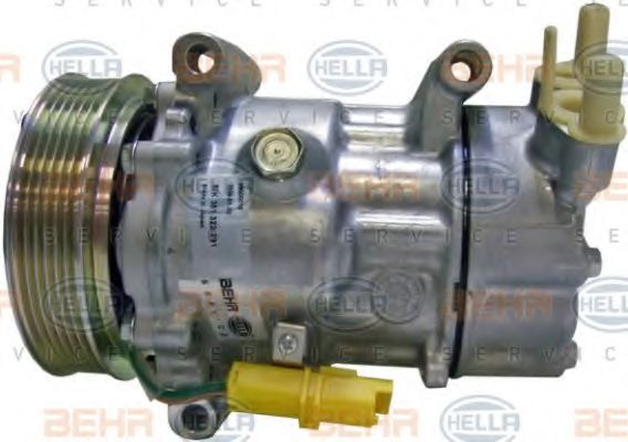 HELLA 8FK 351 322-291 Компрессор, кондиционер 