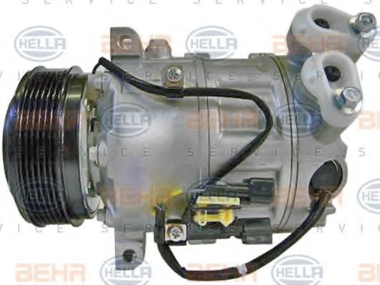 HELLA 8FK 351 322-321 Компрессор, кондиционер 