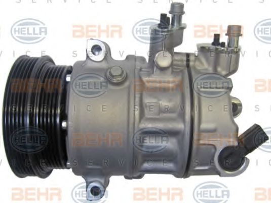 HELLA 8FK 351 322-341 Компрессор, кондиционер 