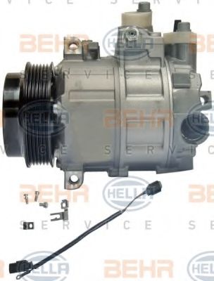HELLA 8FK 351 322-391 Компрессор, кондиционер 