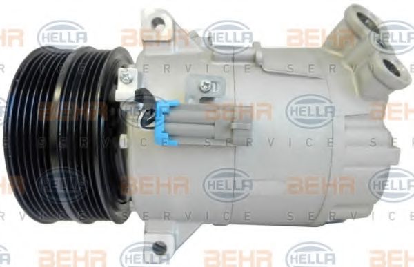 HELLA 8FK 351 322-561 Компрессор, кондиционер 