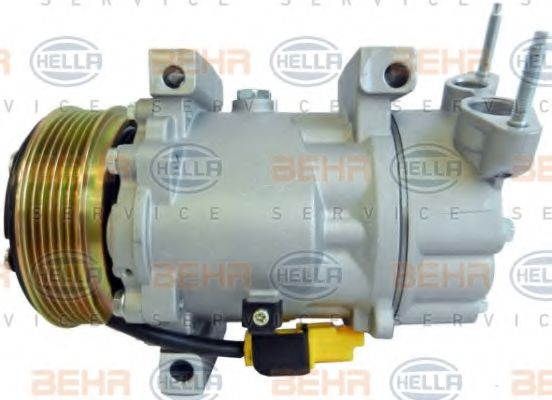 HELLA 8FK 351 322-901 Компрессор, кондиционер 