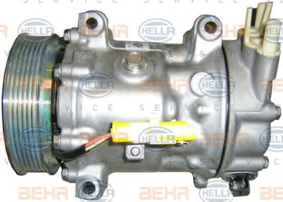 HELLA 8FK 351 334-171 Компрессор, кондиционер 