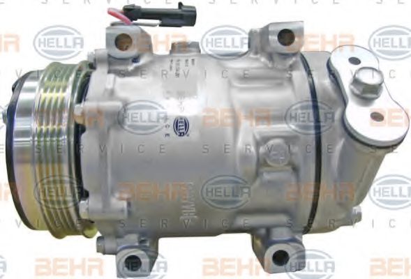 HELLA 8FK 351 334-251 Компрессор, кондиционер 