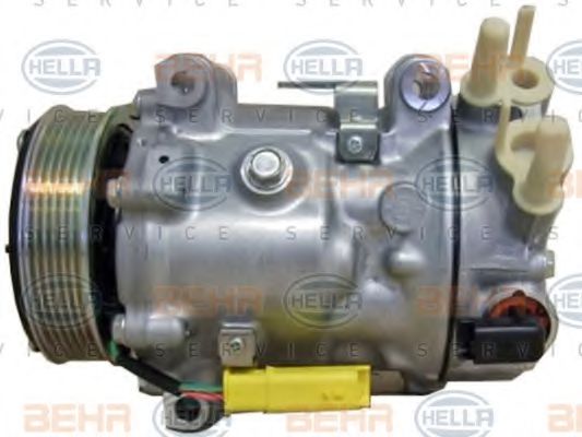 HELLA 8FK 351 334-271 Компрессор, кондиционер 