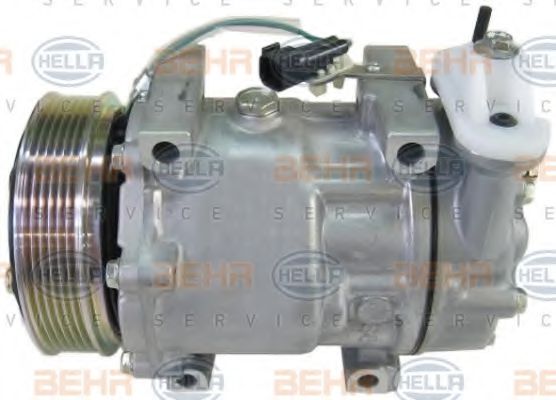 HELLA 8FK 351 334-291 Компрессор, кондиционер 