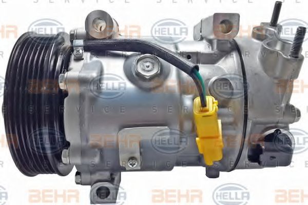 HELLA 8FK 351 334-671 Компрессор, кондиционер 