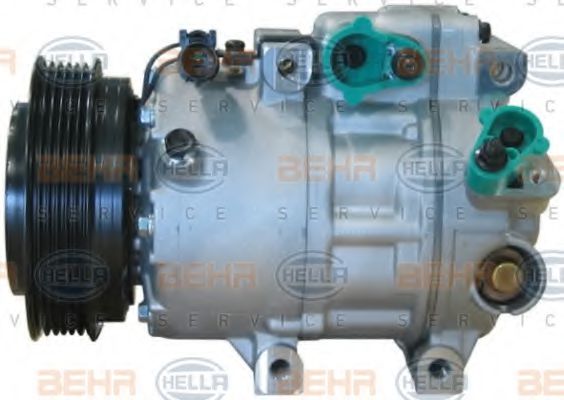 HELLA 8FK 351 340-181 Компрессор, кондиционер 