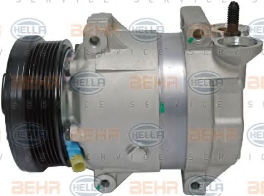 HELLA 8FK 351 340-191 Компрессор, кондиционер 