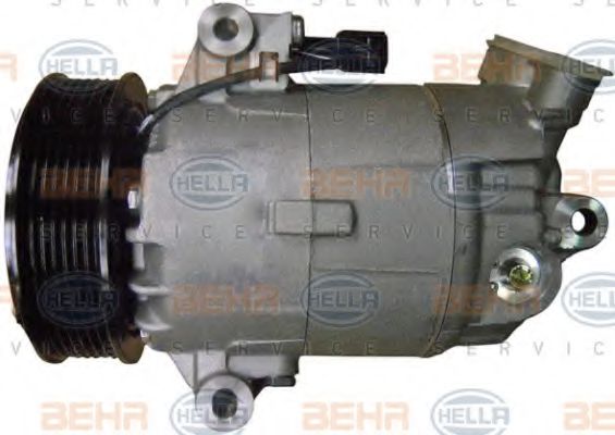 HELLA 8FK 351 340-201 Компрессор, кондиционер 