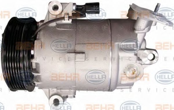 HELLA 8FK 351 340-211 Компрессор, кондиционер 