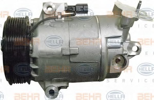 HELLA 8FK 351 340-221 Компрессор, кондиционер 