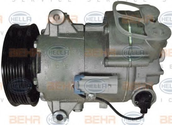 HELLA 8FK 351 340-241 Компрессор, кондиционер 
