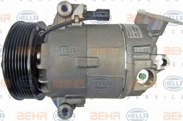 HELLA 8FK 351 340-341 Компрессор, кондиционер 